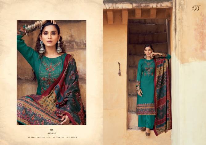 Belliza Swara Premium Winter Fancy Festive Wear Printed Pashmina Collection